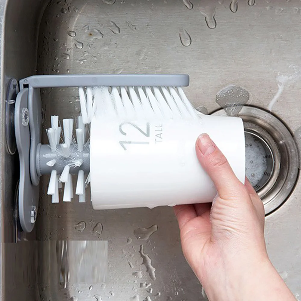 Очиститель окон присоска для мойки в ванной комнате|Чистящие щетки| |