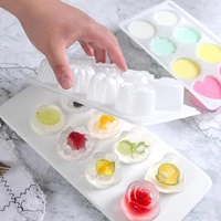 1pc jelly mould pudding mould for children diy chocolate molds candy jelly ice cream muffin tool home kitchen tools dropshipping