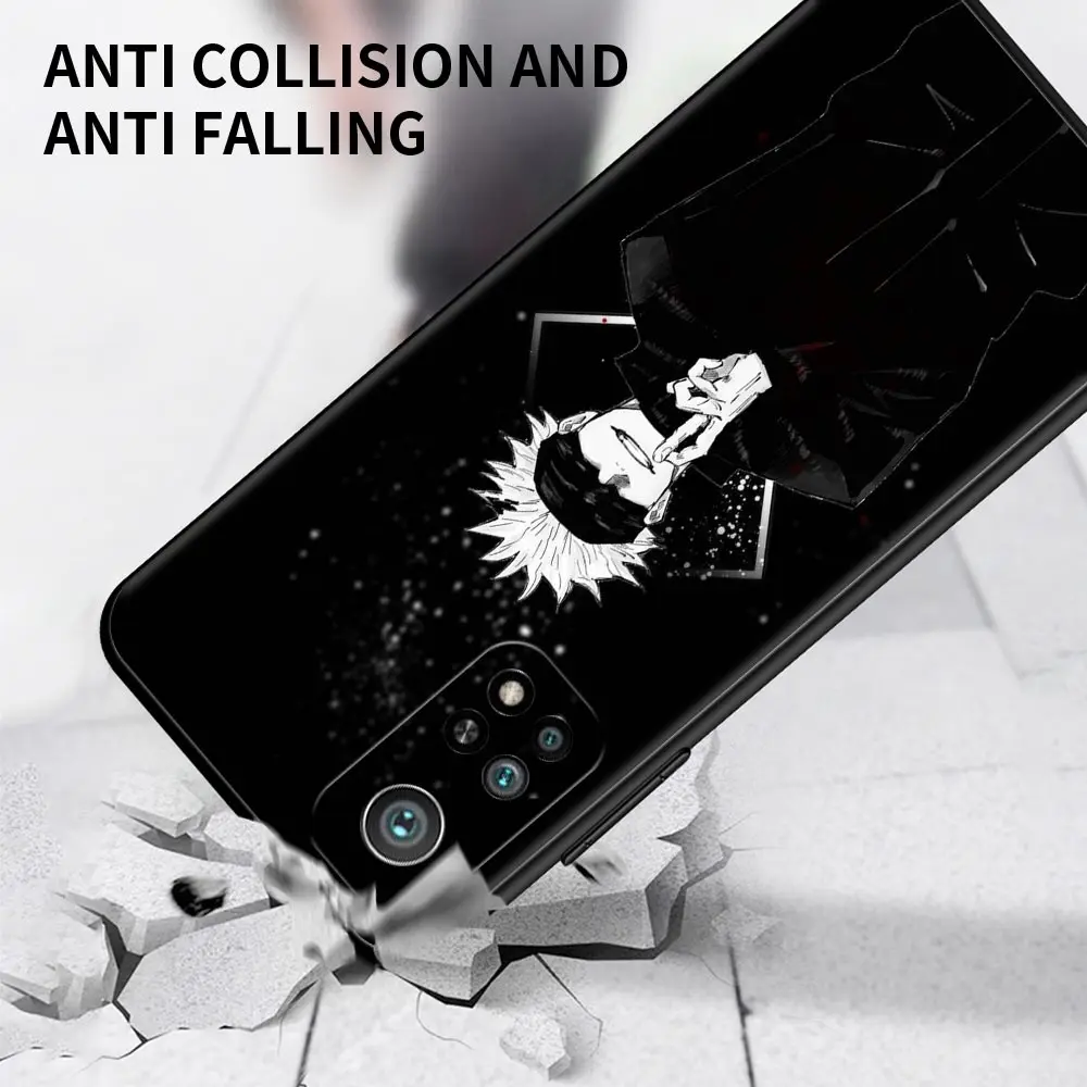 anime jujutsu kaisen silicone soft pnone case for xiaomi mi poco x3 nfc pocophone f1 m3 pro 5g f3 back cover fundas housing free global shipping