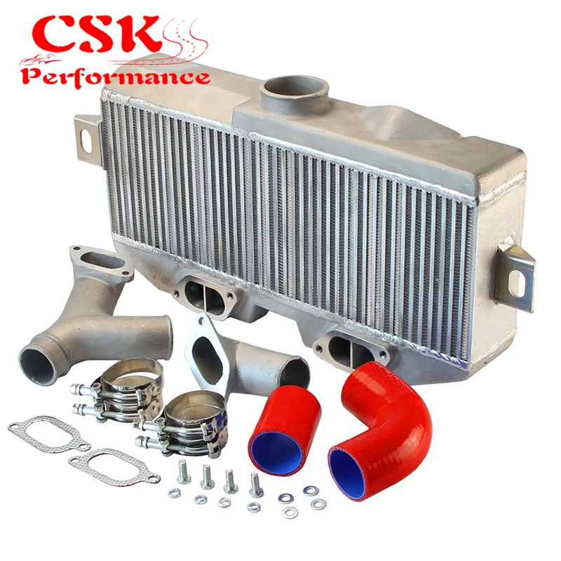 Модернизированный интеркулер с верхним креплением + Y образная труба для Subaru 02 07