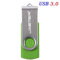 I JASTER USB3.0 поворотный usb-накопитель флэш-накопитель 256 ГБ 128 Гб 64 ГБ 32 ГБ 16 ГБ 8 ГБ 4 ГБ Флешка высокого качества ручка-накопитель - Цвет: I