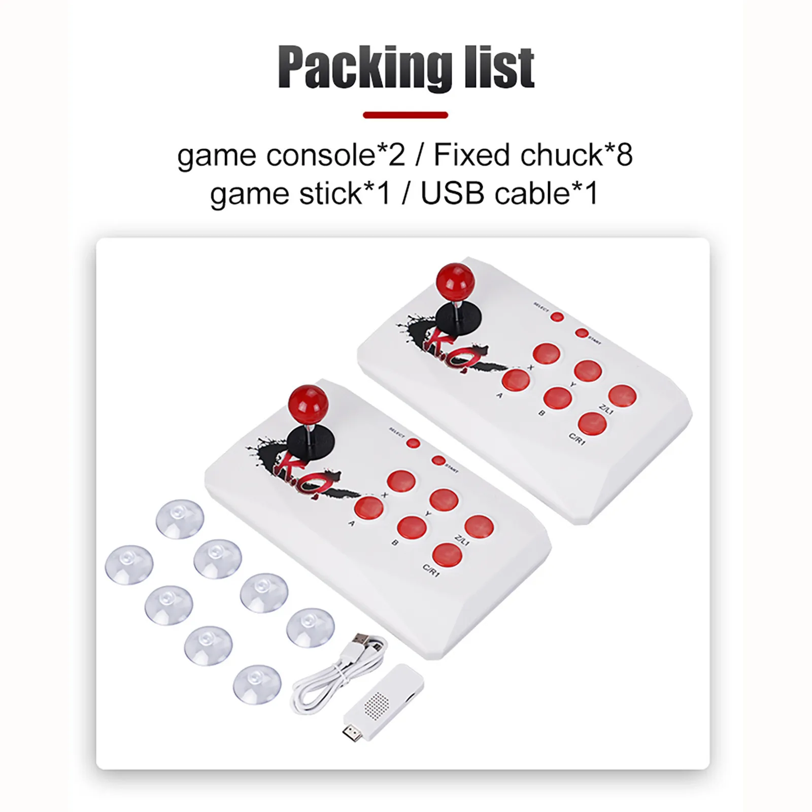 

A11s Rocker Arcade Hdmi-compatible Hd Tv Fc Game Console Two-player Wireless Play Batalla Inalmbrica De Dos Jugadores #g3