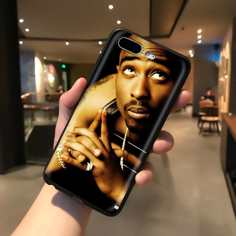 Мягкий силиконовый чехол YIMAOC 2Pac Tupac Shakur для iPhone 12 Mini 11 Pro XS Max XR X 8 7 6 6S Plus 5 5S