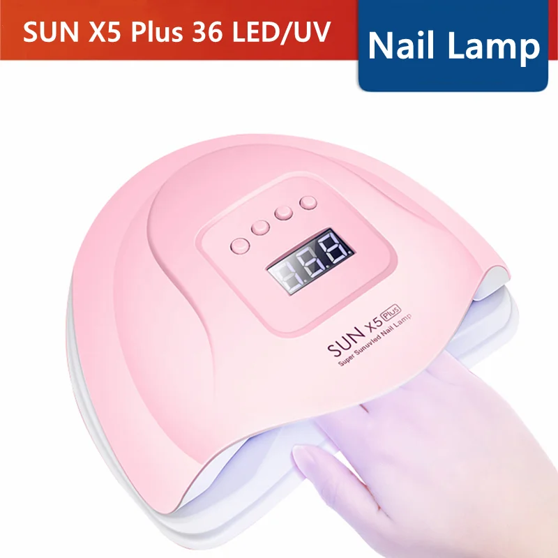 

Лампа SUN X5 Plus УФ/LED для сушки гель-лака, 110 Вт, 36 светодиодный