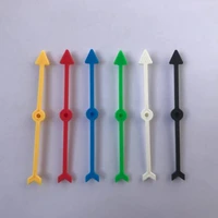 6pcs 100mm length arrow plastic pawnchess for board game card games dty accessories 6 colors