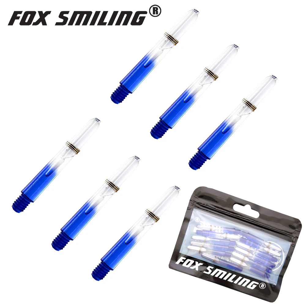 Fox Smiling 30 шт. 35/48 мм нейлон Пластиковые дротики валы 2BA для профессионального Dardos