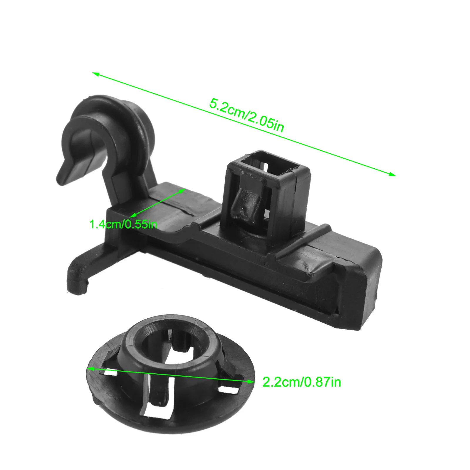 Черные зажимы для капота автомобиля 4 шт. втулка с зажимами Toyota Corolla E120 9-го