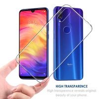 2019 camera protective tpu for xiaomi redmi note 7 pro 7s case cover soft silicone phone back armor note7 7pro shockproof fundas