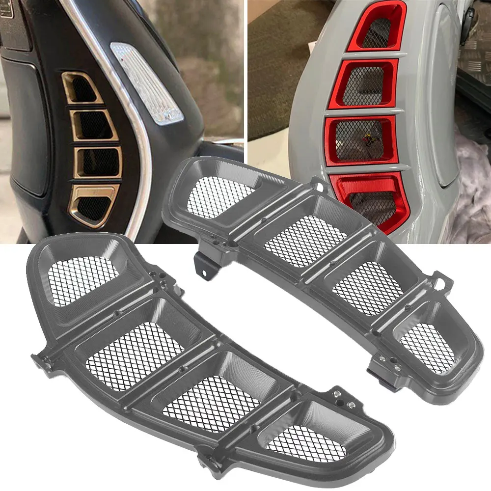 

FOR VESPA GTS250 GTS300 GTS 250 300 2013 2014 2015 2016 2017-2020 Motorcycle Radiator Guard Grille Protector Baffle Cover Grille