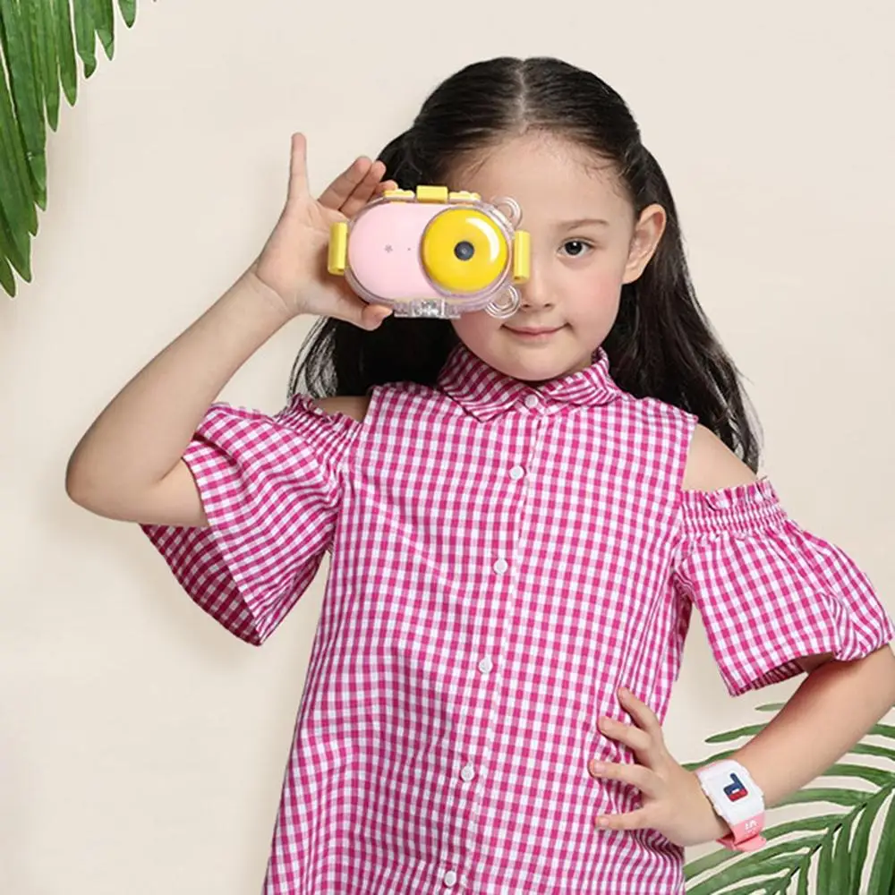 Wifi детская водонепроницаемая камера мини Slr с двойным объективом движения