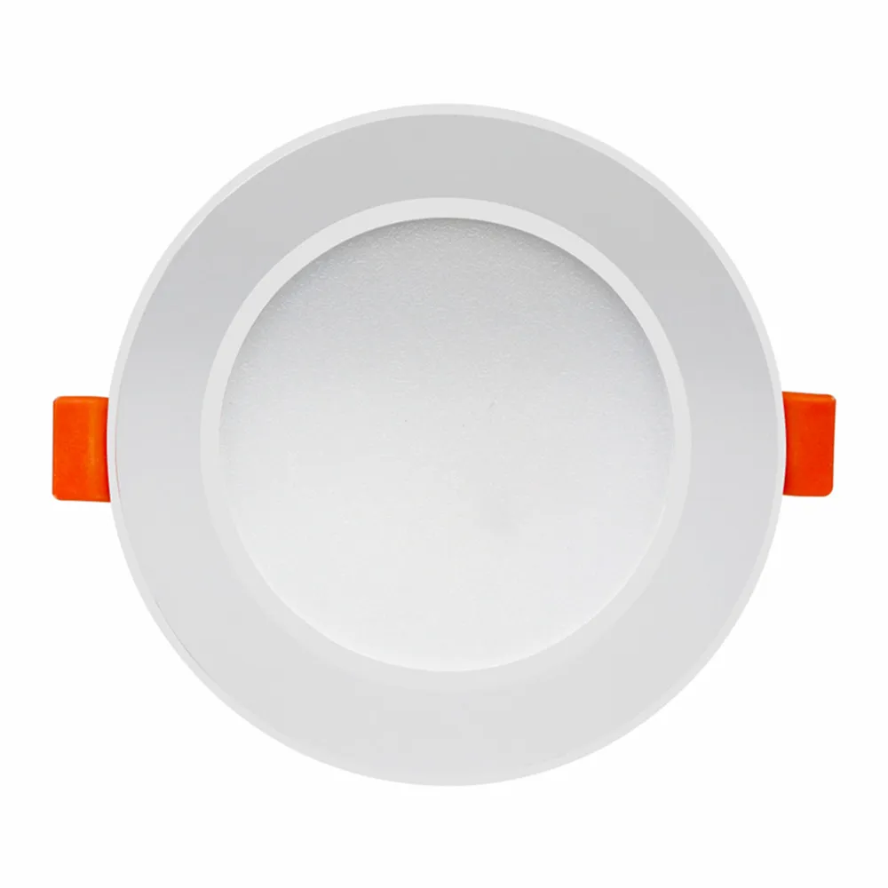 Встраиваемая Светодиодная потолочная лампа ультратонкий серебристый белый