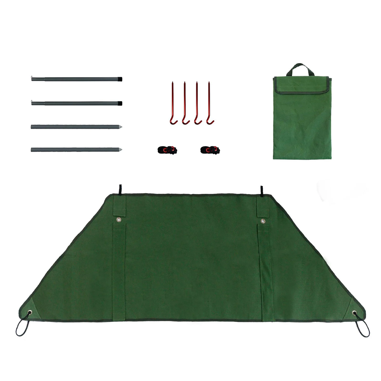 

Camping Campfire Windscreen Outdoor Barbecue Wind Shield Canvas Wind-proof Picnic Wind Blocker For Camping Accessories