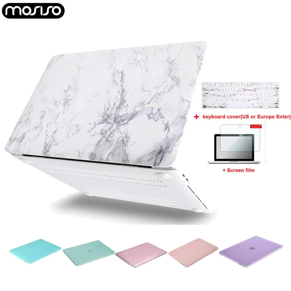 Чехол для ноутбука MOSISO Macbook Pro Air 11 13 15 дюймов сенсорная панель оболочка чехол 2019