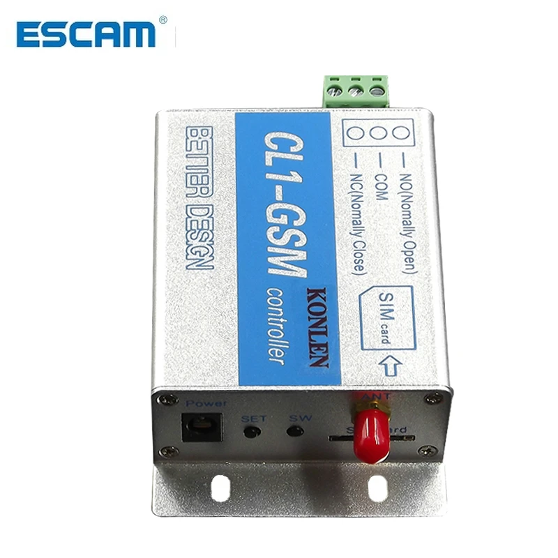 Пульт дистанционного управления ESCAM Gsm для ворот и водяного насоса | Безопасность