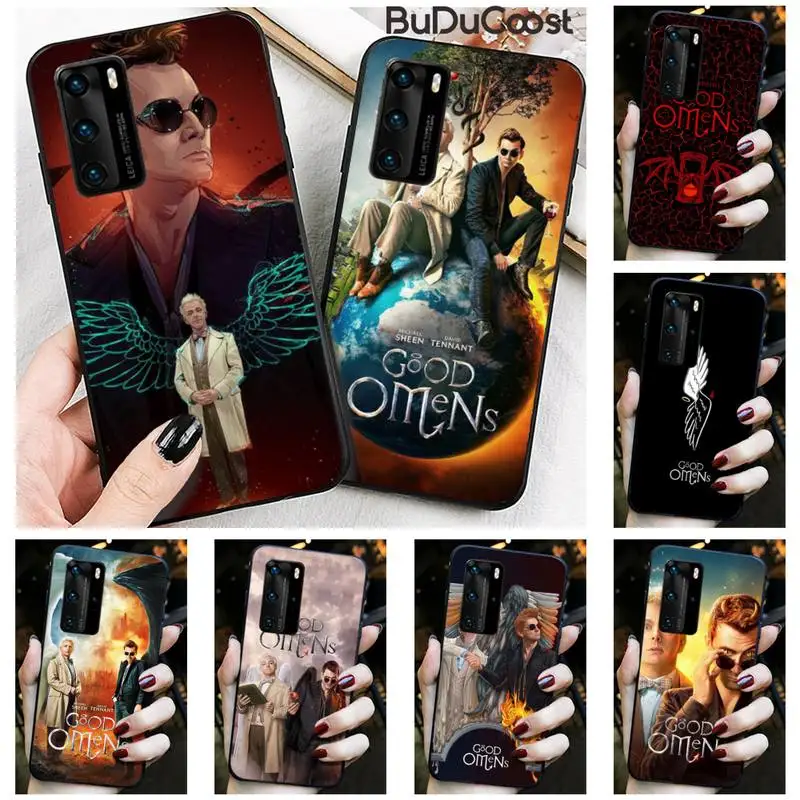 

Good Omens Phone Case for Huawei P20 P30 P20Pro P20Lite P30Lite P10 P Smart plus P10Lite P40 Pro P40 lite