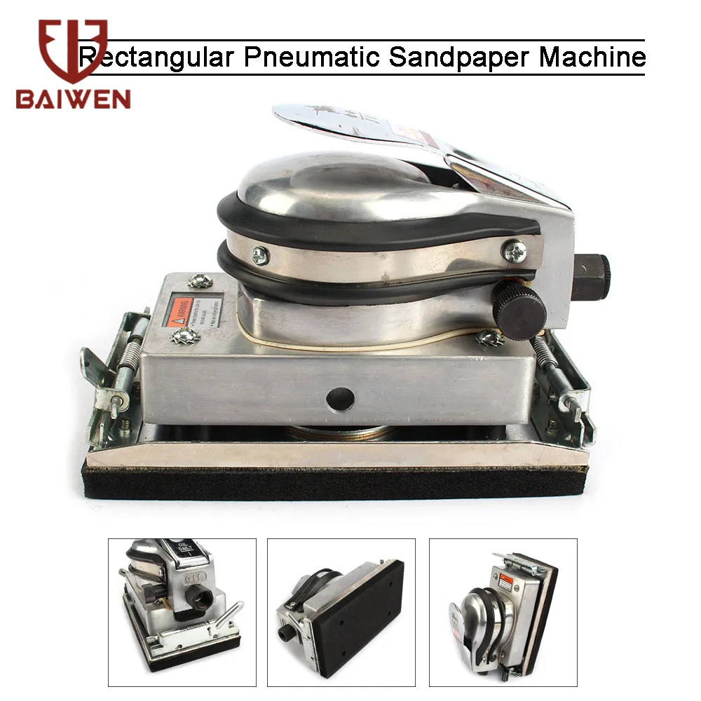 

Пневматический шлифовальный станок 1/4 ''Air Sander Pro, произвольный орбитальный шлифовальный станок 8000 об/мин, квадратный шлифовальный станок дл...