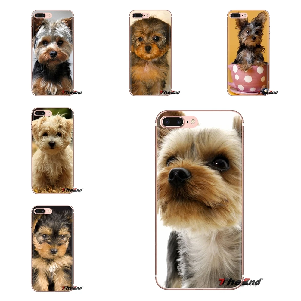 Силиконовые чехлы для телефона с надписью &quotЯ люблю мою Йоркширский терьер