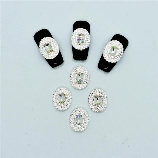 10PCs-926-12 10 шт./партия, 3D украшения для ногтей, аксессуары для ногтей, хрустальные бриллианты, стразы, блестящие 3d украшения - Цвет: 10PCs-926-12