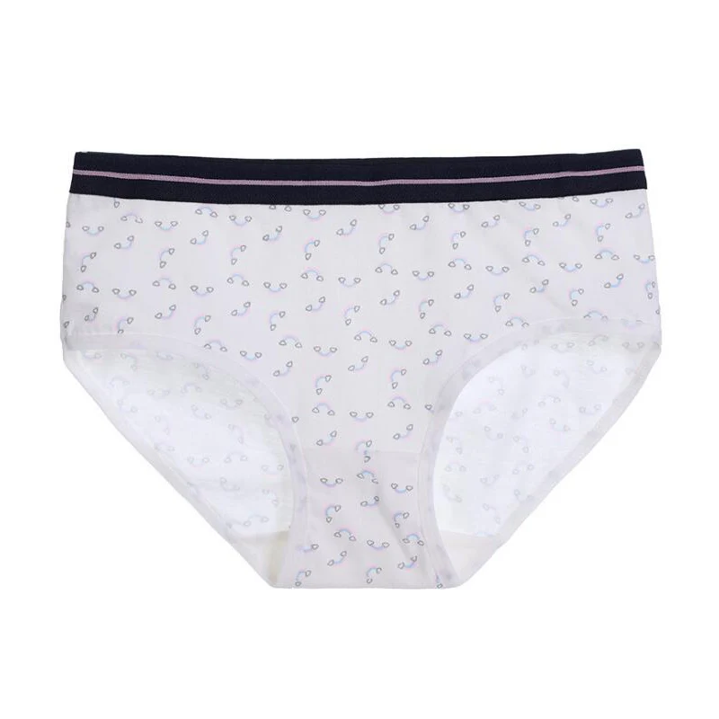 4 шт. трусики для подростков трусы с рисунком молодых девушек удобные хлопковые