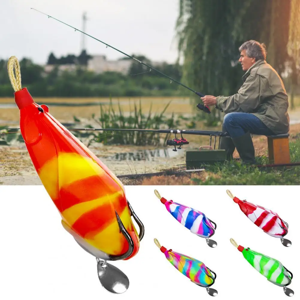 

Soft Lures Fishing Baits 3D Eyes Silicone Freshwater Artificial Soft Frogs Wobblers Artificial Tackle Sinking Wobblers Fishing