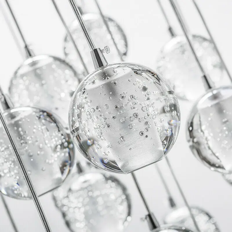 HAIXIANG новый высококачественный кристаллический подвесной светильник в виде