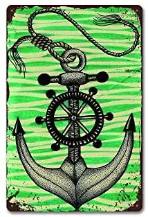 

Be Your own Anchor Metal Sign 8" x 12"