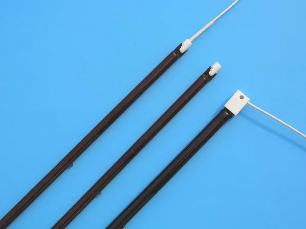 

half white carbon fiber heat lamp IR heating lamp heater element