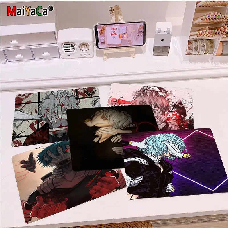

MaiYaCa New Printed Tomura Shigaraki Rubber Mouse Durable Desktop Mousepad Smooth Writing Pad Desktops Mate gaming mouse pad