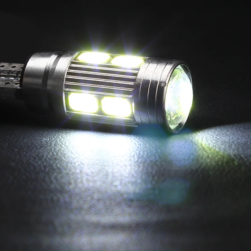 Светодиодный светильник-источник сигнала поворота для автомобиля s 5630 SMD 10 Светодиодный светильник CANBUS T 10 Универсальный Автомобильный Стайлинг стояночные тормозные лампы индикаторы
