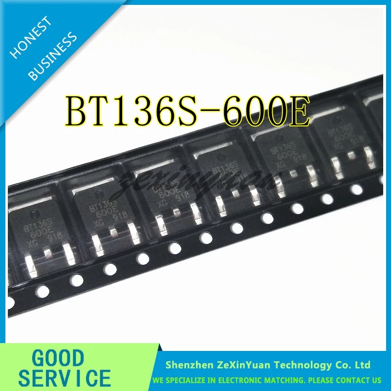 

10 шт./лот BT136S-600E TO252 BT136 600E TO-252 BT136S-600 BTS136S 600E SMD