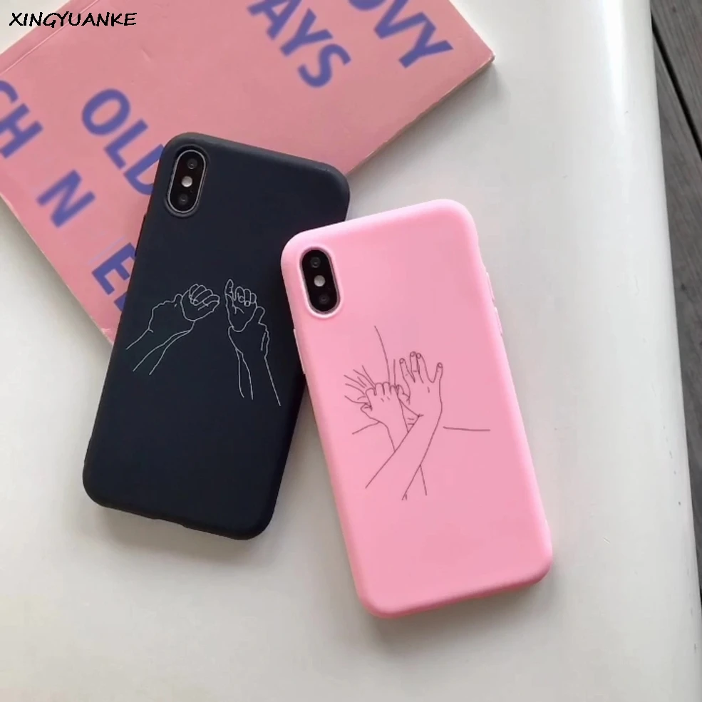 Силиконовый чехол для samsung Galaxy A50 A30 A20 A40 A70 A10 A60 A40S чехол пары специальные руки Крышка для samsung M10 M20 M30 чехол