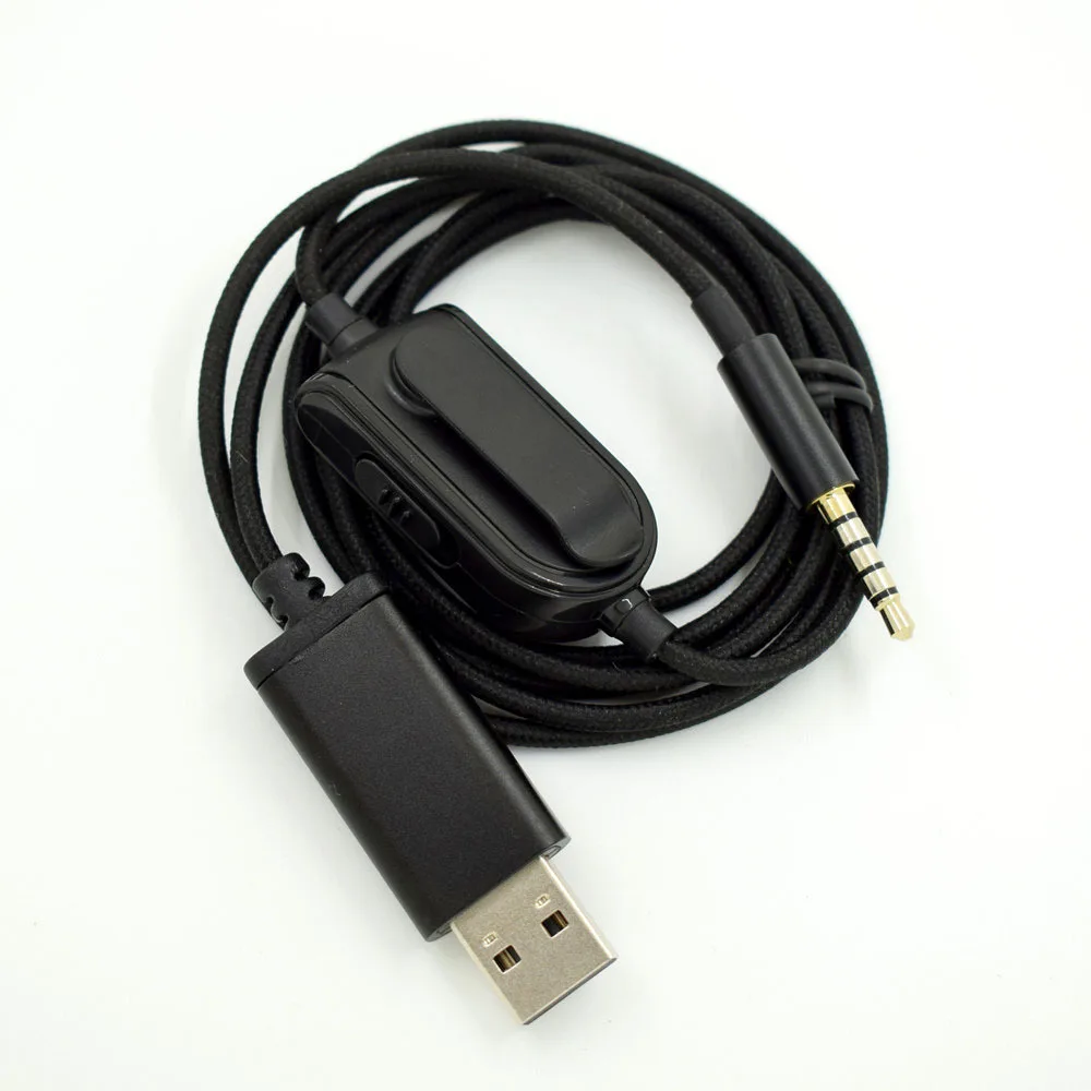 Игровая гарнитура USB для Logitech Astro A10 A40 аналоговая звуковая карта 7 1 аудиокабель |