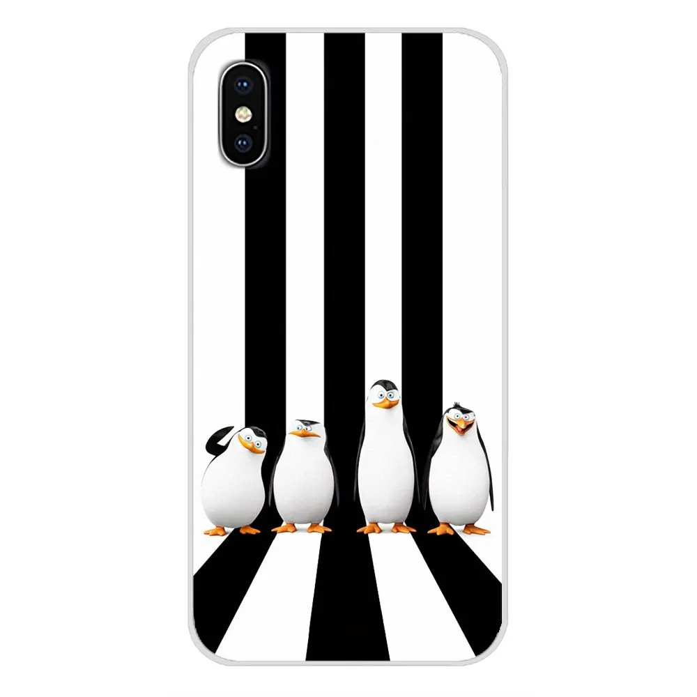 Penguins of Madagascar Movie Accessories Phone Cases Covers For Samsung Galaxy A3 A5 A7 A9 A8 Star A6 Plus 2018 2015 2016 2017 | Мобильные