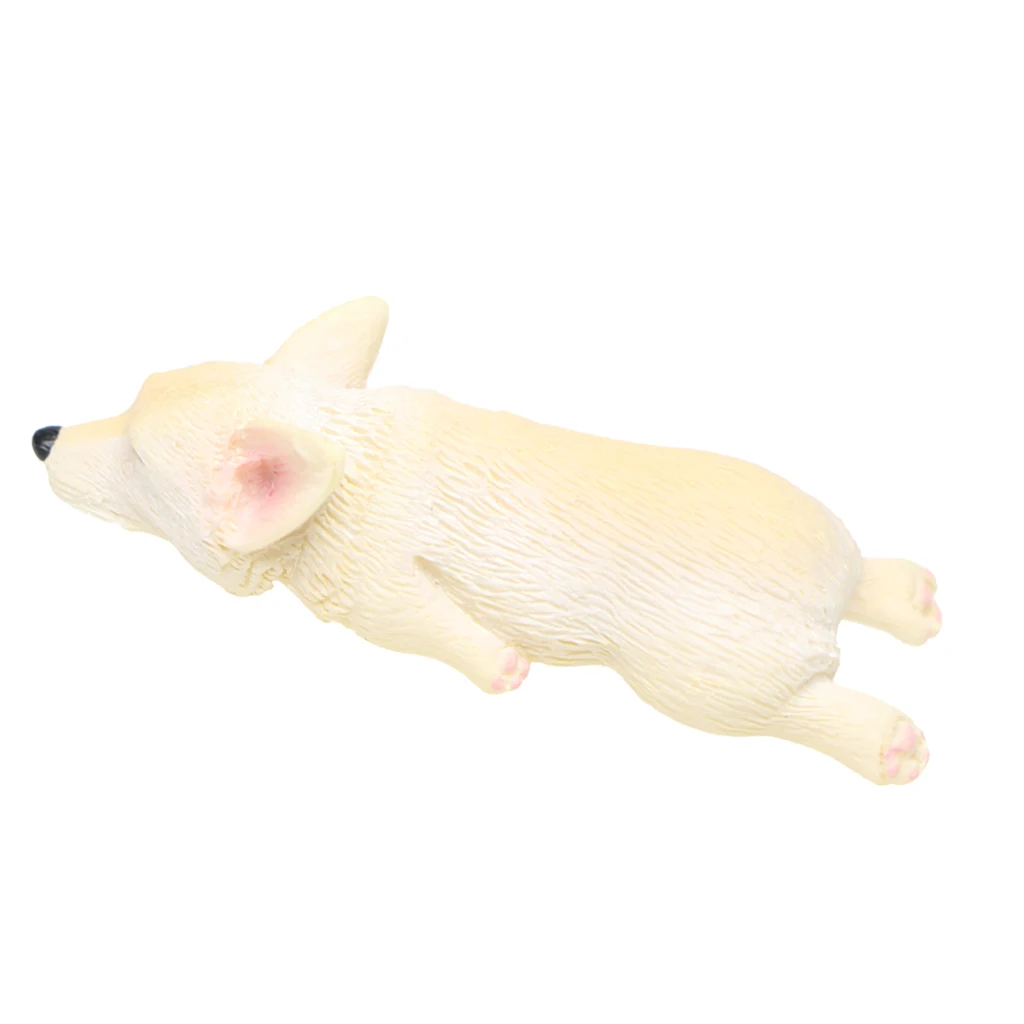 Различные миниатюрные лежа корги орнамент с изображением собак цветочный горшок