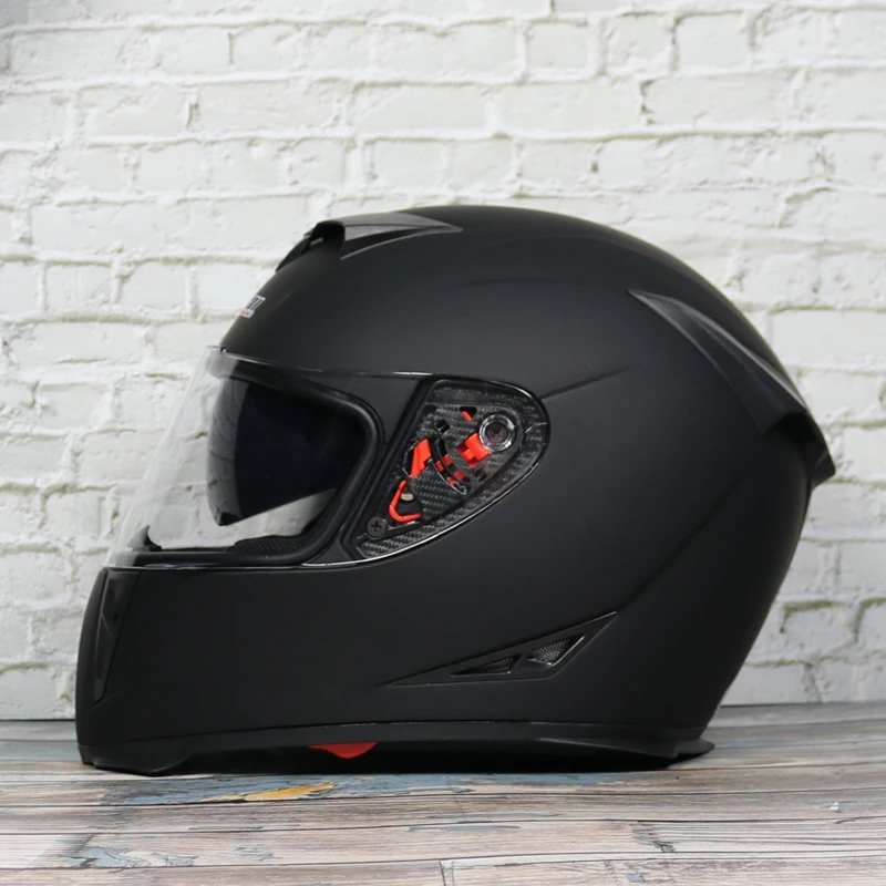 Полнолицевой мотоциклетный шлем capacete Профессиональный гоночный шлем каска точка Радужный оттенок мотоциклетный кросс-кантри тур - Цвет: 1