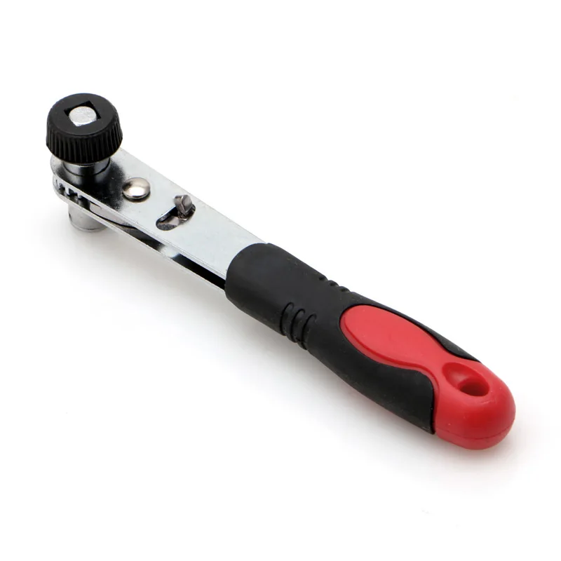 

Small 1/4 Ratchet Spanner Wrench Rod Snap Pole Socket Screwdriver Black Red