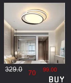Chandelierrec Moden светодиодный потолочный светильник Домашнее освещение светильники Алюминиевый AC85-265V потолочный светильник для гостиной спальни низкие потолки