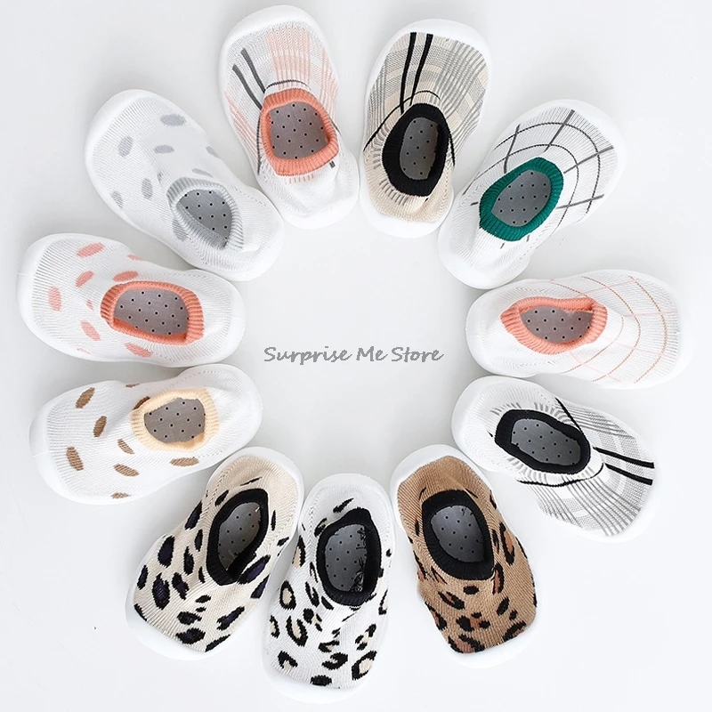 Милые детские противоскользящие ходунки с мультяшным рисунком для