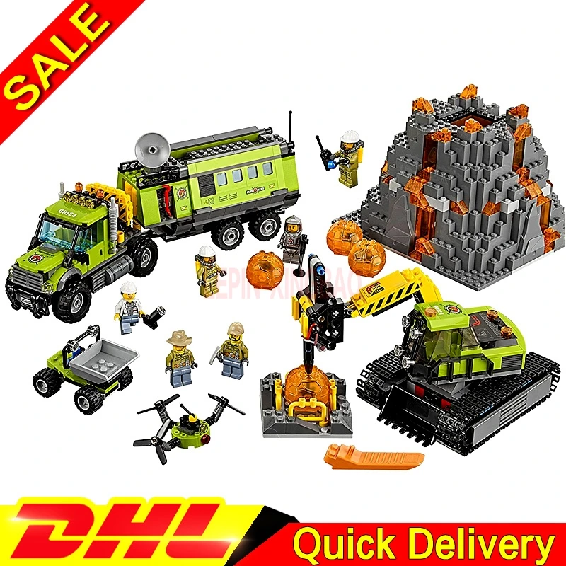 LP 02005 город наборы вулканические исследования база набор детей развивающие