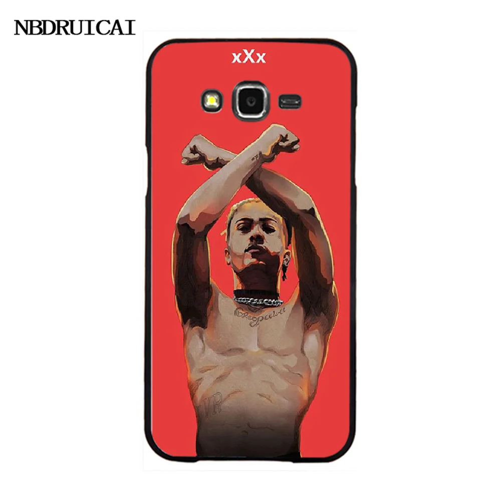 NBDRUICAI Rap XXXTentacion черный мягкий чехол для Samsung Galaxy J7 J8 J3 J4 J5 J6 Plus 2018 Prime|Бамперы| |