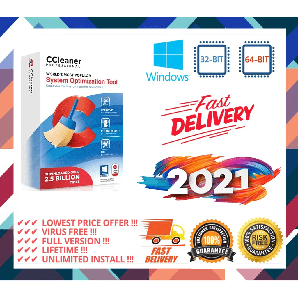 

Ccleaner Professional 5 2021100% Delivery