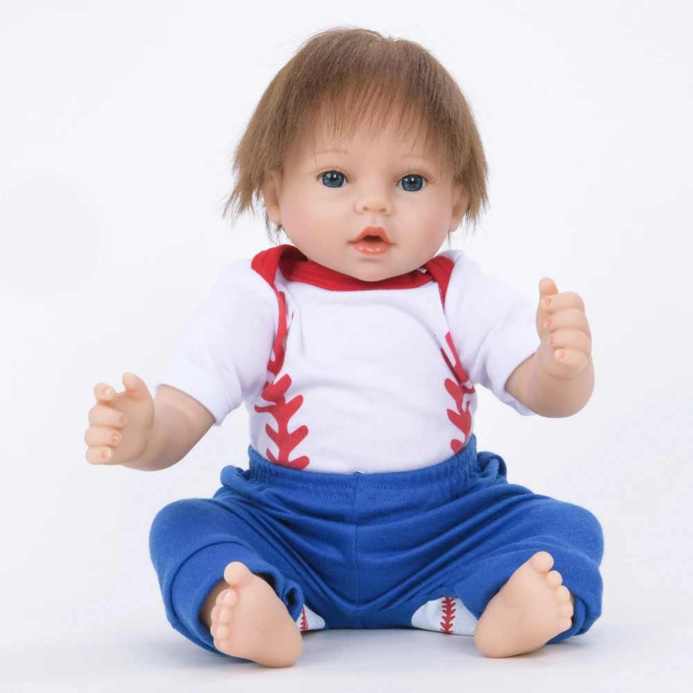 50 см Кукла Reborn для маленькой девочки реалистичные игрушки новорожденных