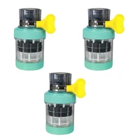 3 pcs removable faucet filter tap extension anti splash filter visible faucet adapter universal kitchen accessories