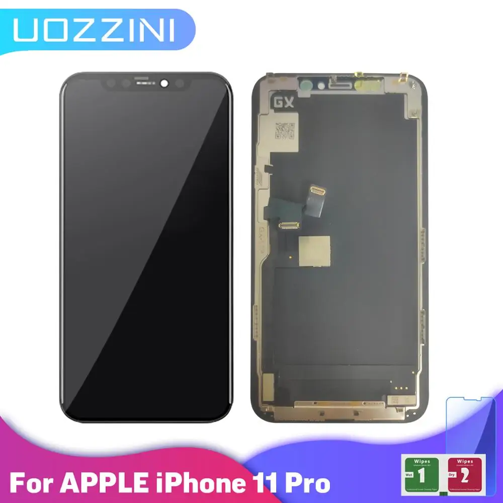 100% протестированный 5 8 &quotЖК дисплей для iPhone 11 Pro ЖК сенсорная панель дигитайзер в