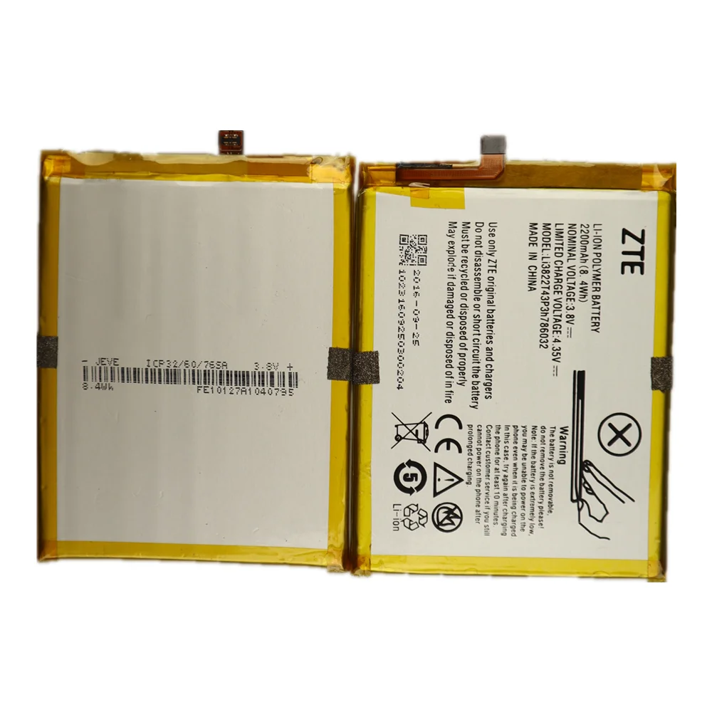 Li3822T43P3h786032 Orbic-RC-501L Батарея для ZTE лезвие T660 T663 V6 D6 X7 Z7 A511 A513 A515 BA511 BA513 BA515 Bateria +