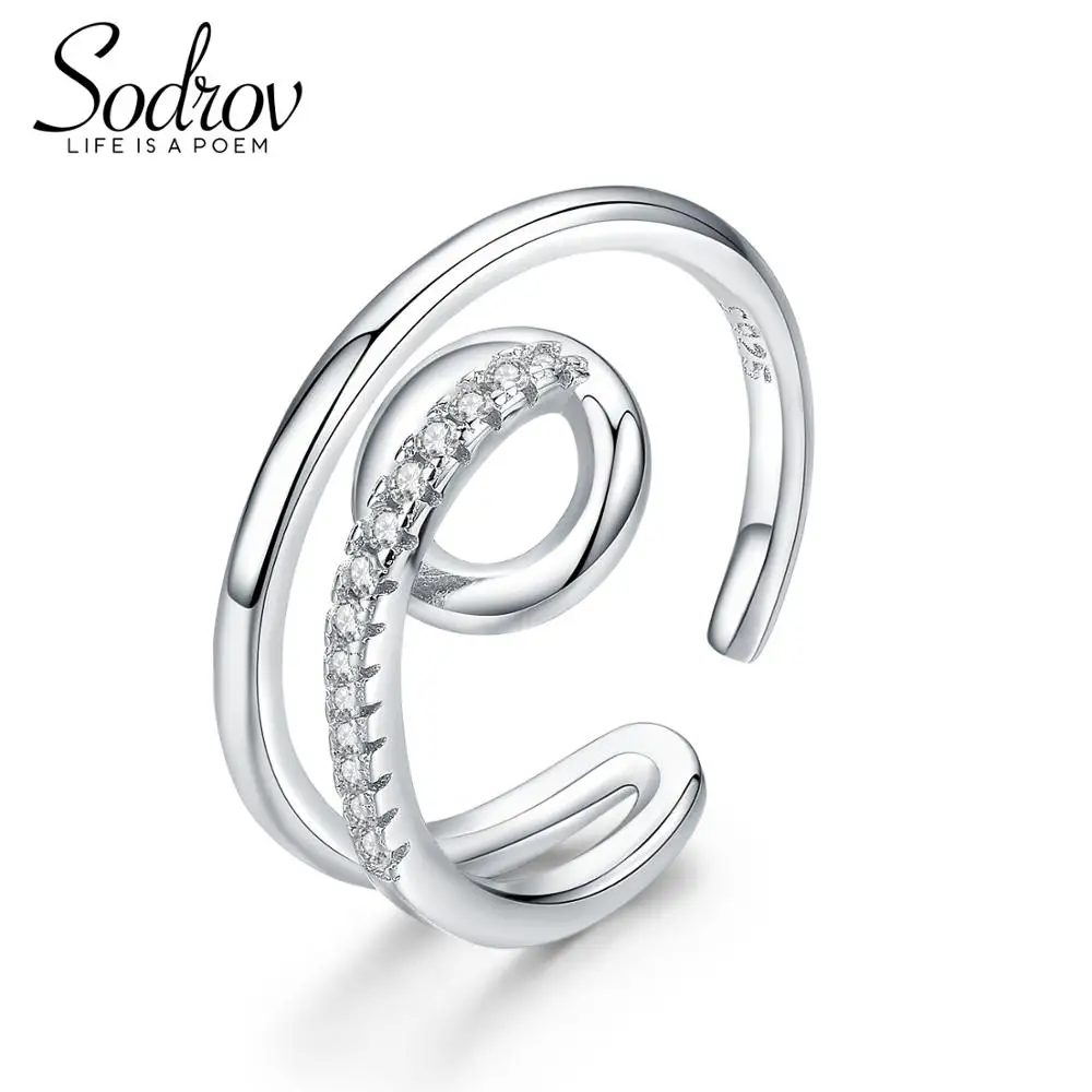 Женское кольцо из серебра 925 пробы R044|Кольца| |