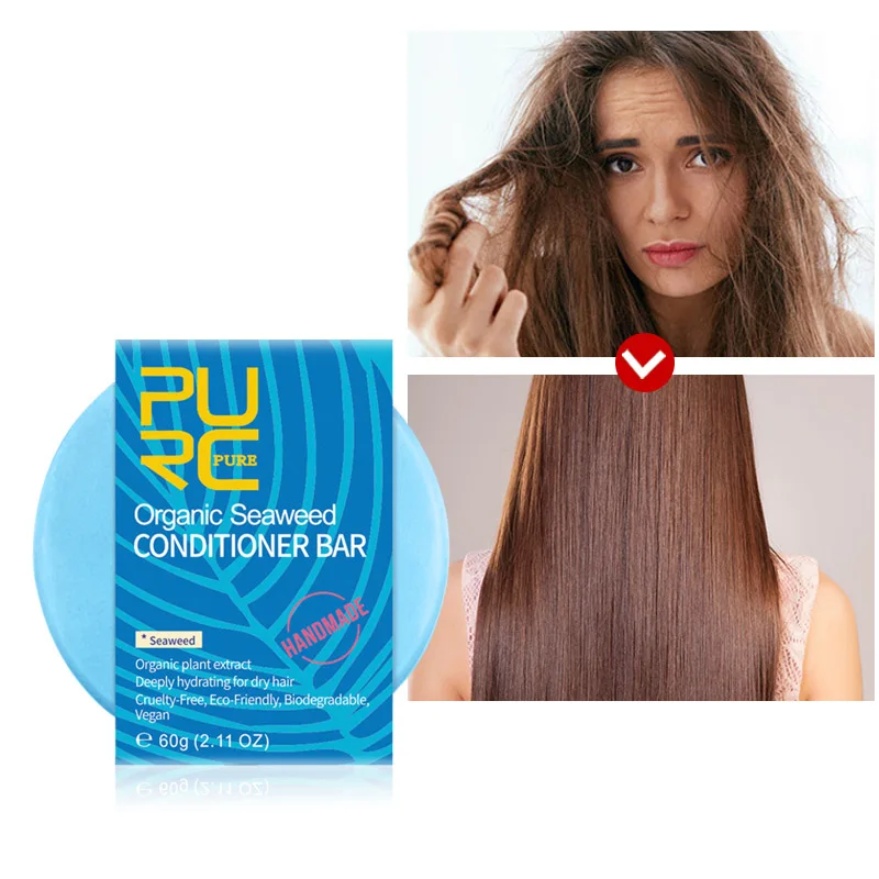 3 дня водоросли аромат ручной работы мыло для волос кондиционер Чистка и