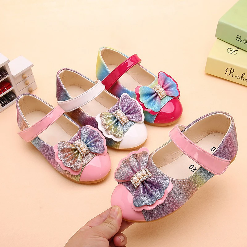 

Baby Girl Breathable Patchwork Color Bowknot Anti-Slip Casual Sneakers Toddler Soft Soled Walking Shoes Dropings