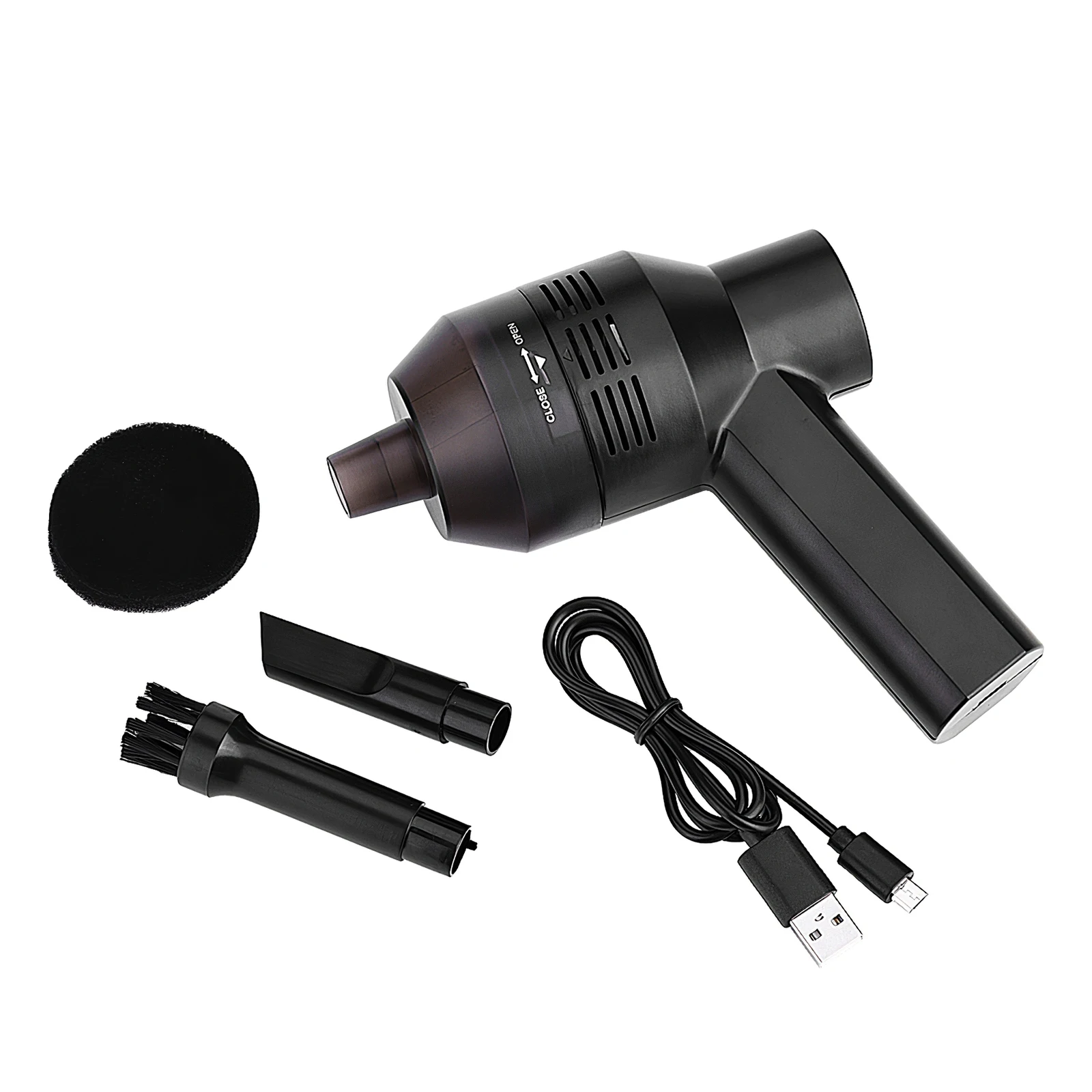 

For PC Laptop Car Clean Keyboard Handheld Dust Collector Rechargable Large Capacity Keyboard Cleaner Portable Vacuum Cleaner