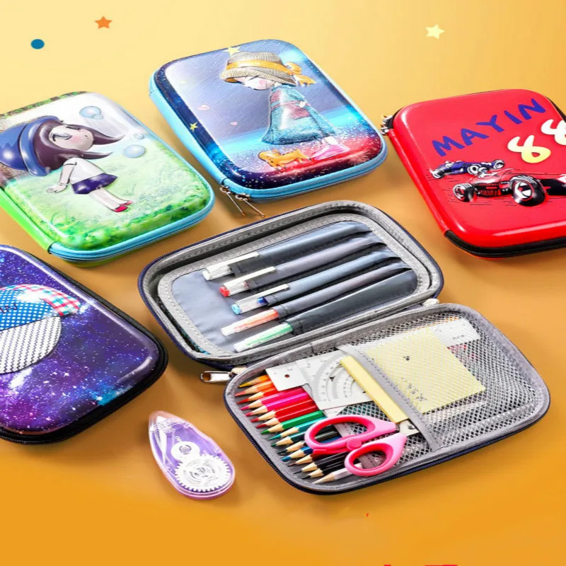 Кавайный чехол для карандаша пенал с большой емкостью многофункциональный